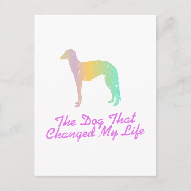 Carte Postale Scottish Deerhound (Devant)