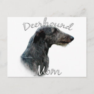 Carte Postale Scottish Deerhound Maman 2