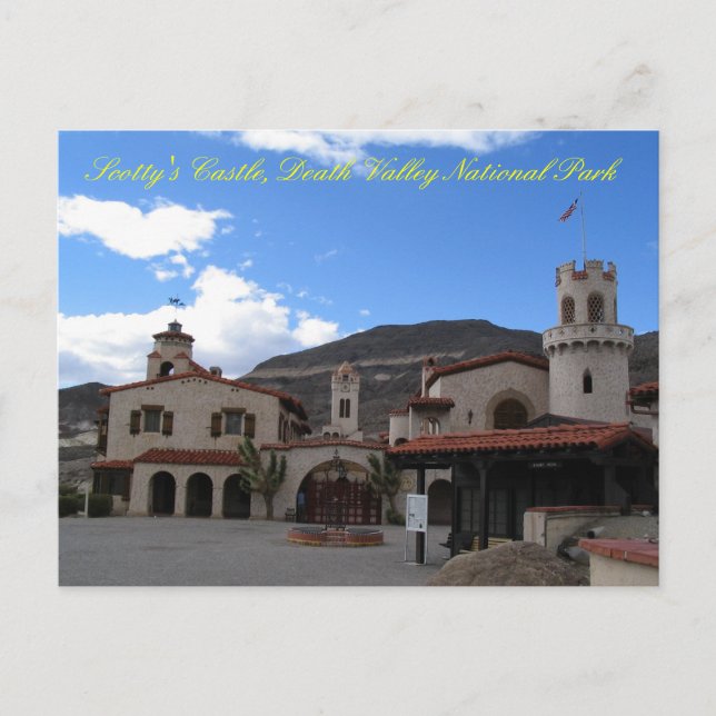 Carte Postale Scottys Castle Front, DVNP (Devant)