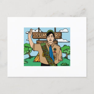 Carte Postale Scouts Survie Nature Nature