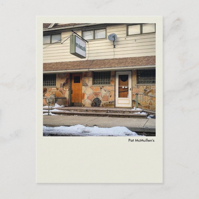 Carte postale Scranton PA-Pat McMullen's Bar Resta (Devant)