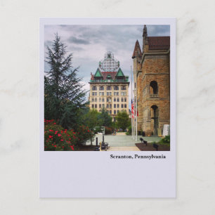 Carte Postale Scranton, PA Post Card Scranton Électrique Bâtimen