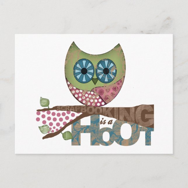 Carte Postale Scrapbooking est un coup de coeur (Devant)