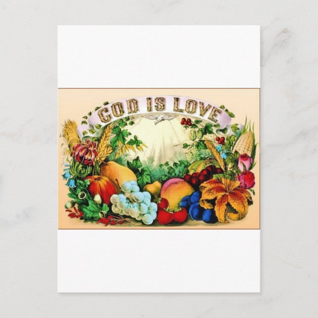 Carte Postale script frais (Devant)