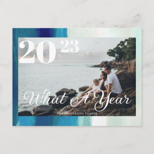 Carte Postale Script Moderne Quelle photo encadrée d'un an