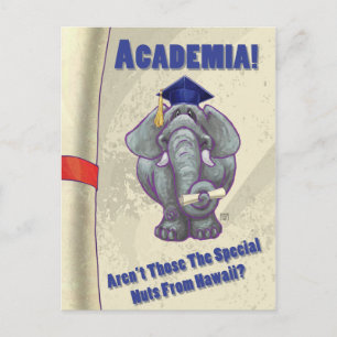 Carte Postale Scroll universitaire