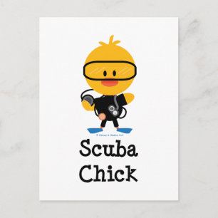 Carte postale Scuba Chick