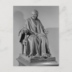 Carte Postale Sculpture assise de Voltaire