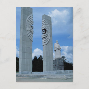 Carte Postale Sculpture d'Atom en Russie