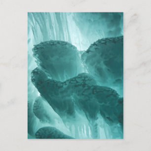 Carte Postale Sculpture de glace Abstraite