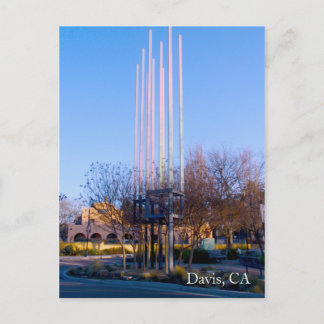 Carte Postale Sculpture de la gare de Davis