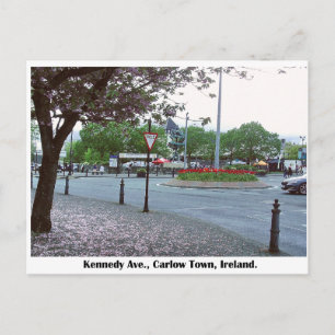 Carte Postale Sculpture de l'Arbre de Vie, ville de Carlow Irlan