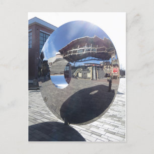 Carte Postale Sculpture miroir