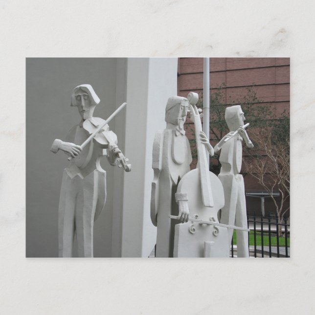 Carte Postale Sculpture musicale (Devant)
