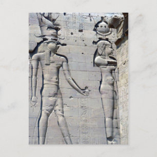 Carte Postale sculpture philae
