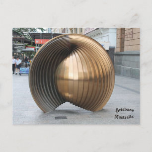 Carte Postale Sculpture Shell Nautalis, Brisbane, Australie
