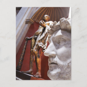 Carte Postale Sculptures à l'intérieur du Musée du Vatican, Cité