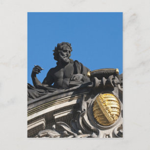 Carte Postale Sculptures de l'Académie royale des arts, Dresde