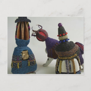 Carte Postale Sculptures en porcelaine nouée