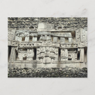 Carte Postale sculptures mayas