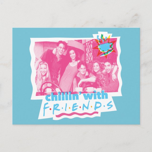Carte Postale Se détendre avec FRIENDS™ (Devant)