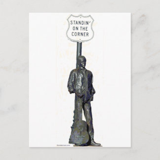 Carte Postale Se mettre en position sur "LE" coin ! à Winslow Ar