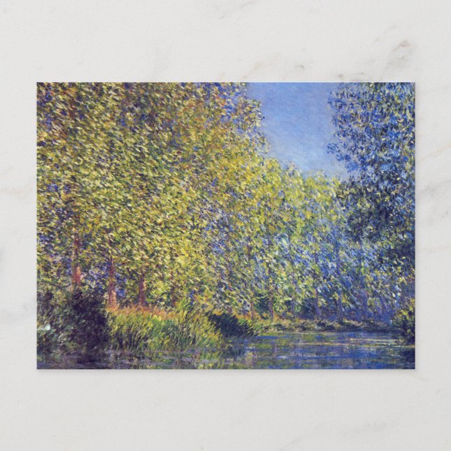 Carte Postale Se plier dans la rivière Epte près de Giverny par  (Devant)