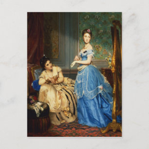 Carte Postale Se vêtir, 1869