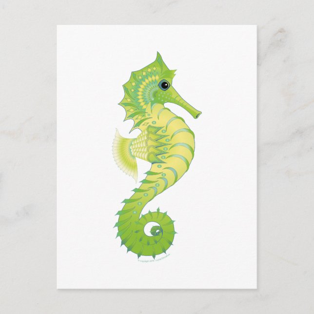 Carte Postale Sea Green Filly (Devant)