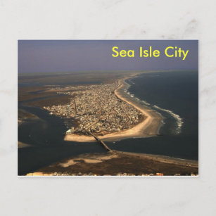 Carte Postale Sea Isle City Aerial
