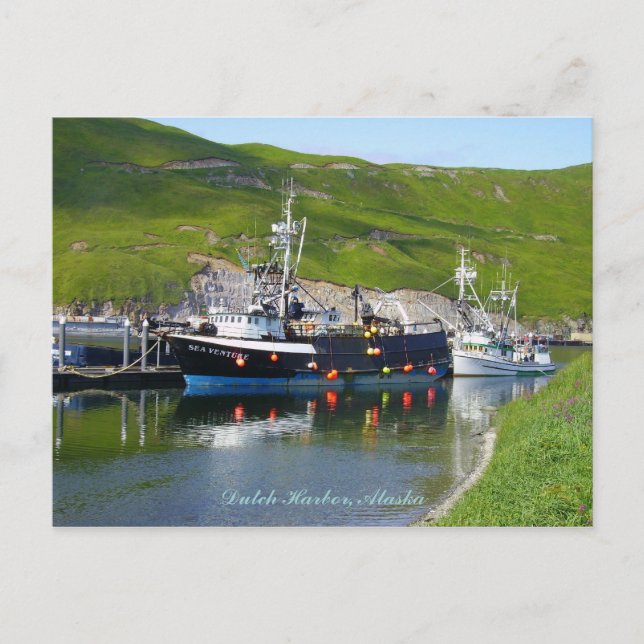 Carte Postale Sea Venture à la crête, havre hollandais, Alaska (Devant)
