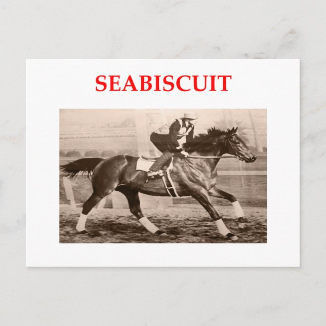 Carte Postale seabiscuit (Devant)