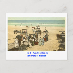 Carte Postale Seabreeze, Floride - 1904