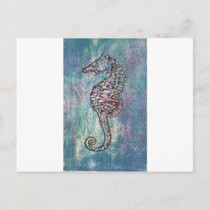 Carte Postale Seahorse