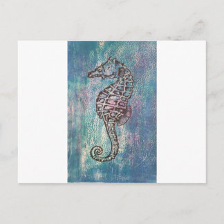 Carte Postale Seahorse