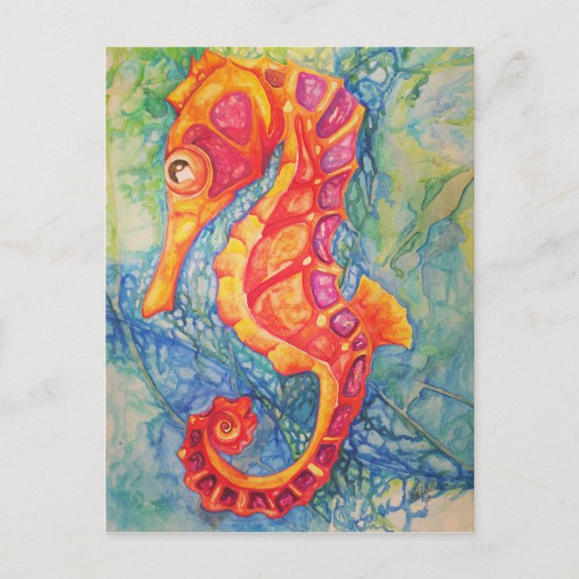 Carte Postale Seahorse (Devant)