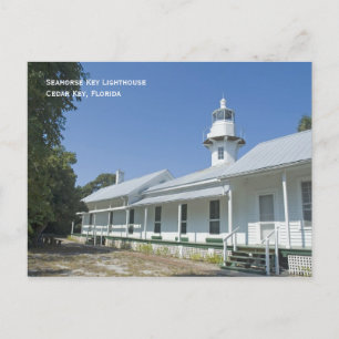 Carte Postale Seahorse Key Lighthouse Postcard