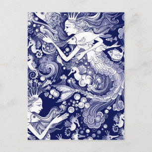 Carte Postale Seahorse kingdom