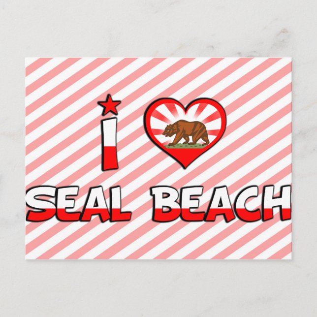 Carte Postale Seal Beach, CA (Devant)