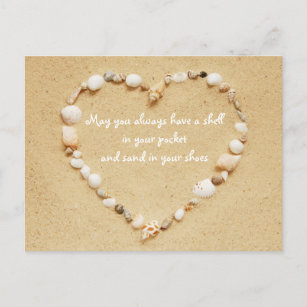 Citation Coquillage Invitations Faire Part Cartes Zazzle