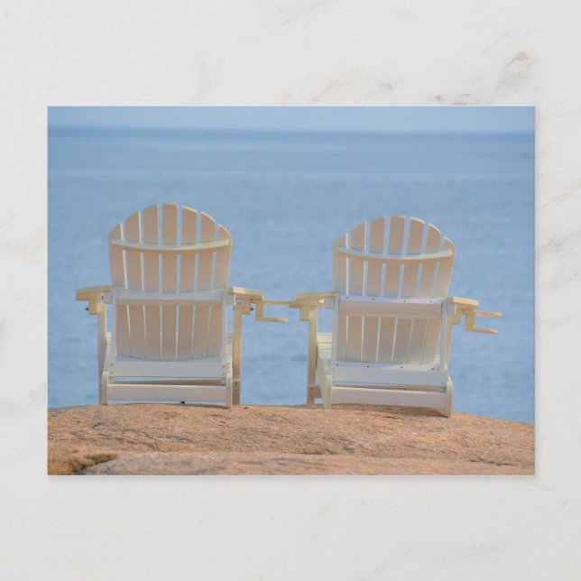 Carte Postale Seaside Adirondack (Devant)