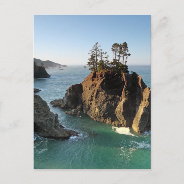 Carte Postale Seastack, Samuel Boardman, Brookings, (Devant)