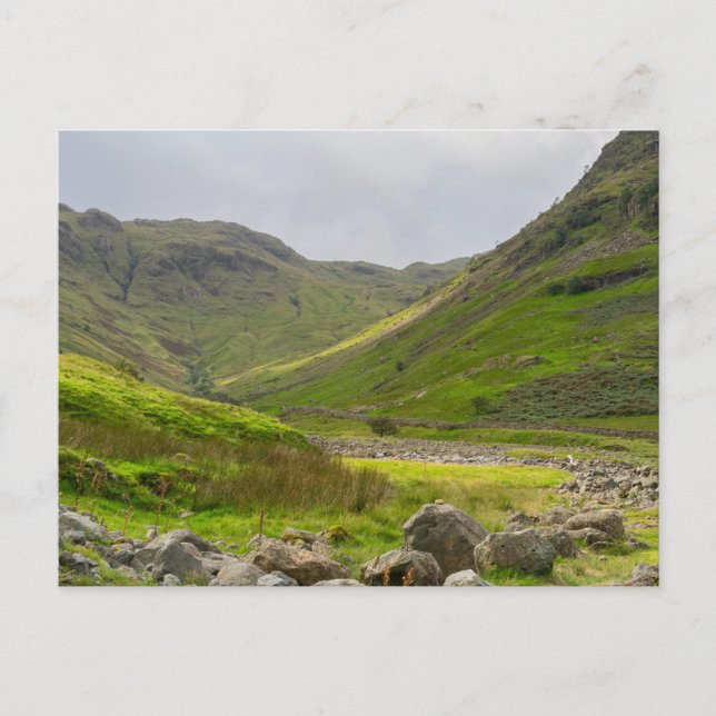 Carte Postale Seathwaite, district des Lacs, Cumbria (Devant)