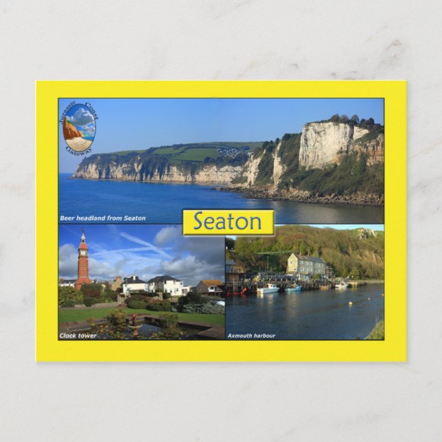 Carte postale Seaton (Devant)