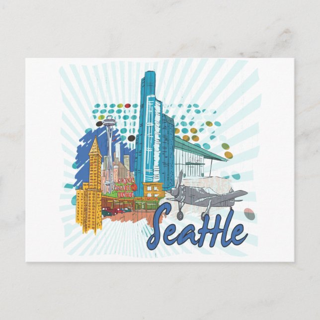 Carte Postale Seattle (Devant)