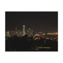 Carte postale Seattle Skyline