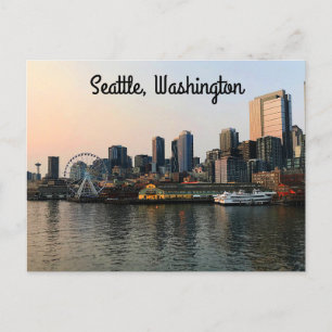 Carte postale Seattle Skyline #5
