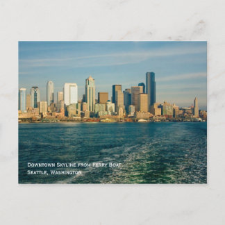 Carte Postale Seattle Skyline Postcard