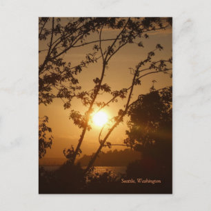 Carte Postale Seattle Sunset