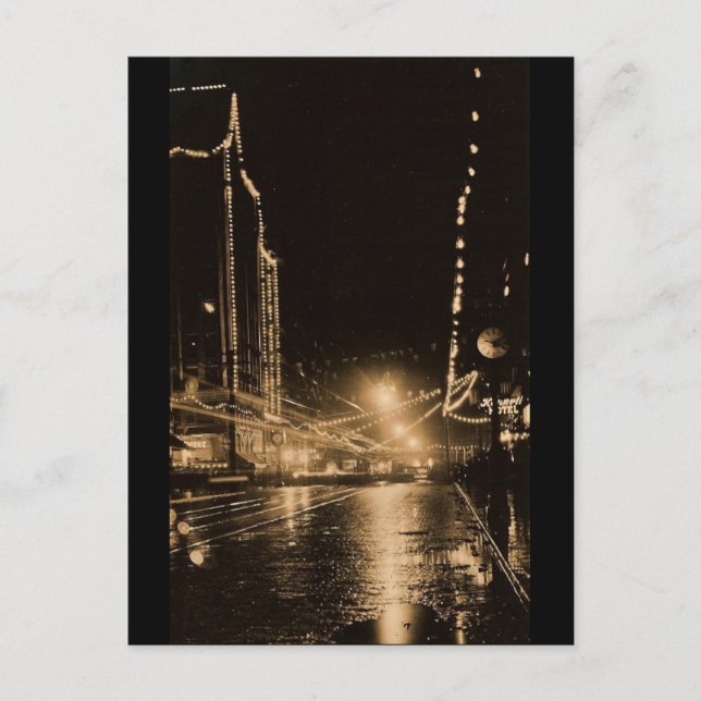 Carte Postale Seattle vintage (Devant)